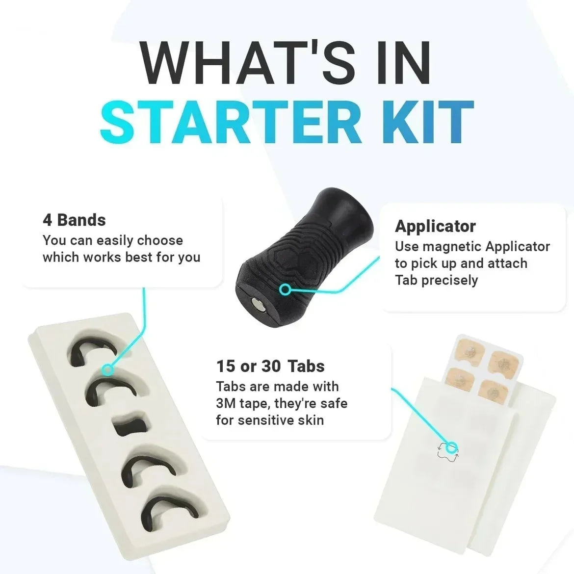 Magnetic Nose Strips Intake Breathing