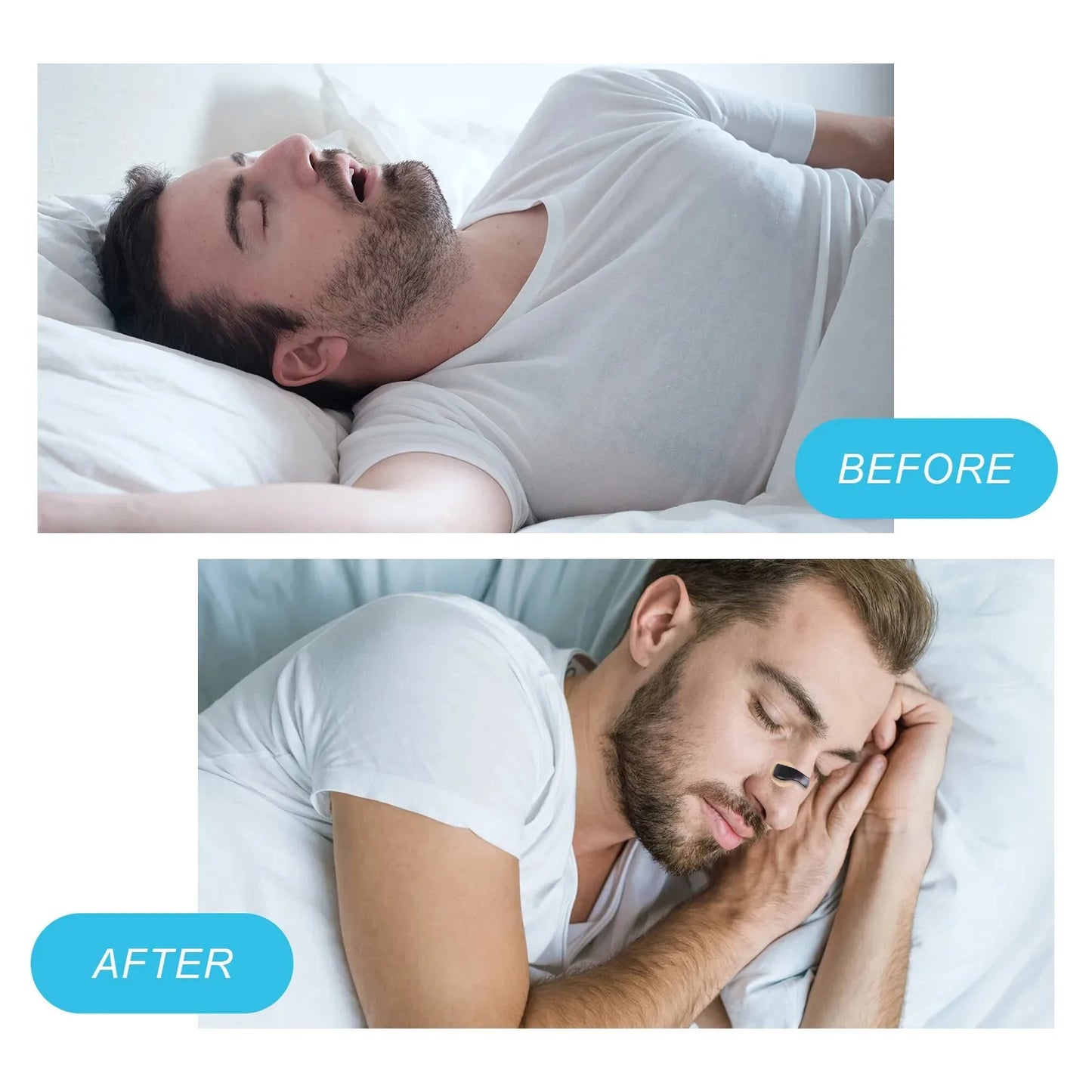 Magnetic Nose Strips Intake Breathing