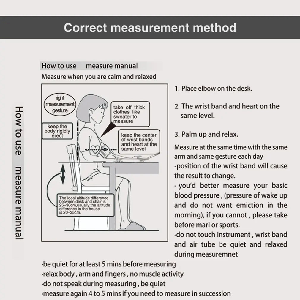 Digital Blood Pressure Monitor