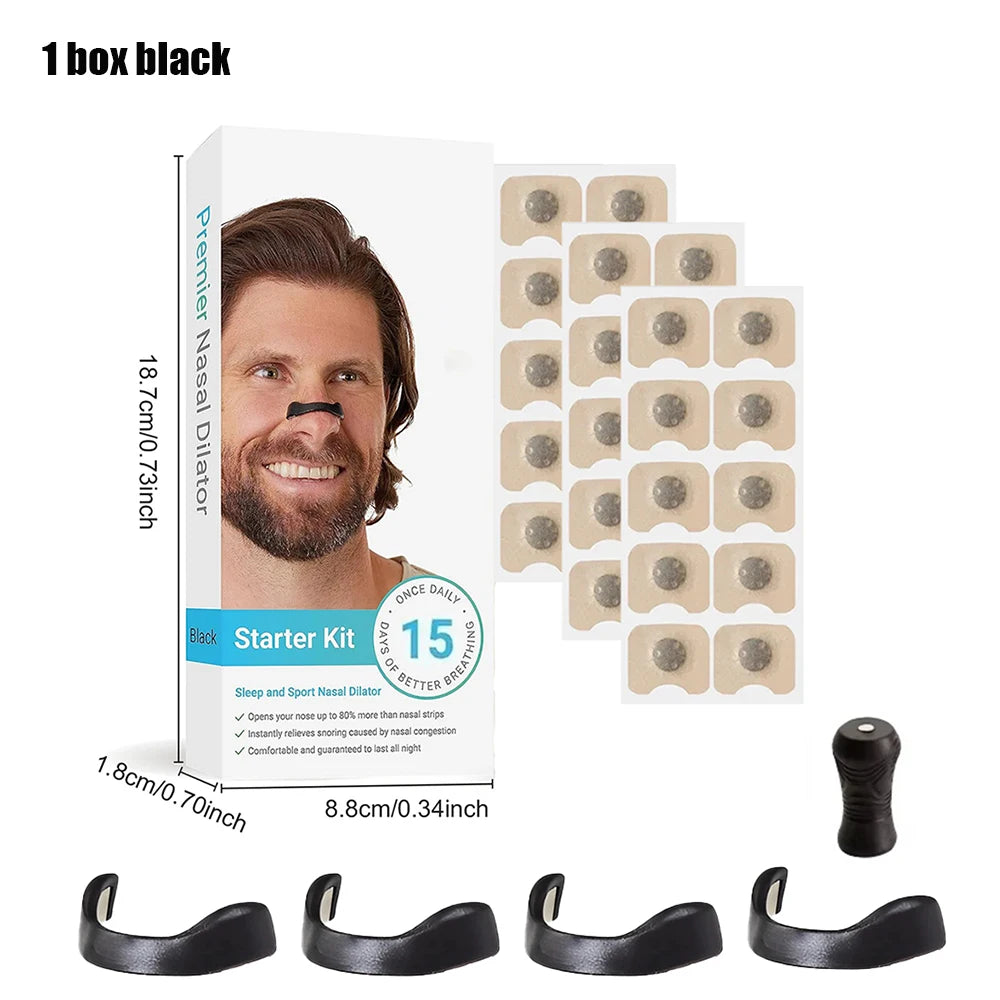 Magnetic Nose Strips Intake Breathing