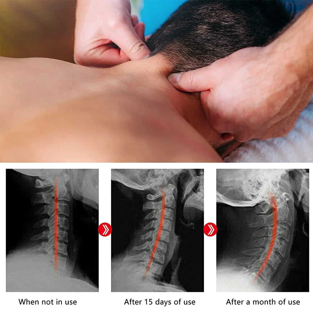 Cervical Traction Device Neck Stretcher Massager
