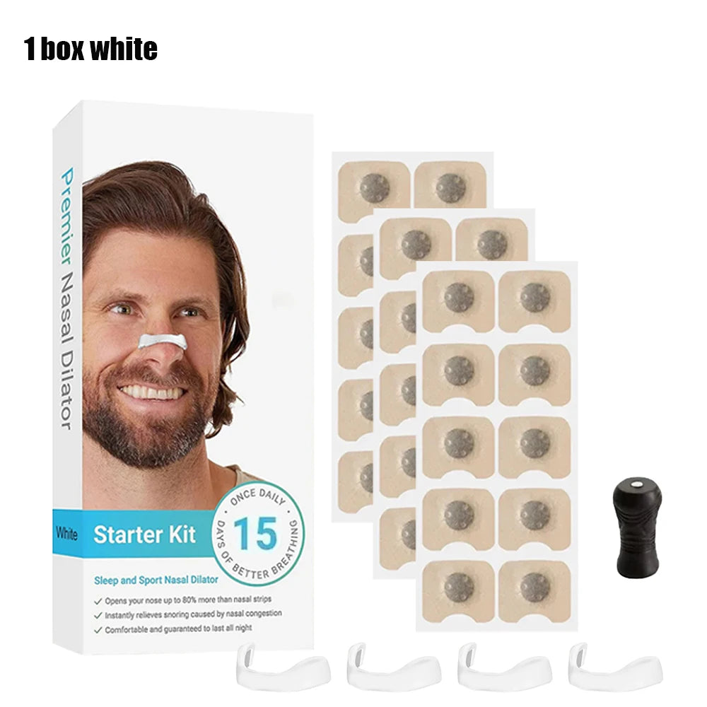 Magnetic Nose Strips Intake Breathing