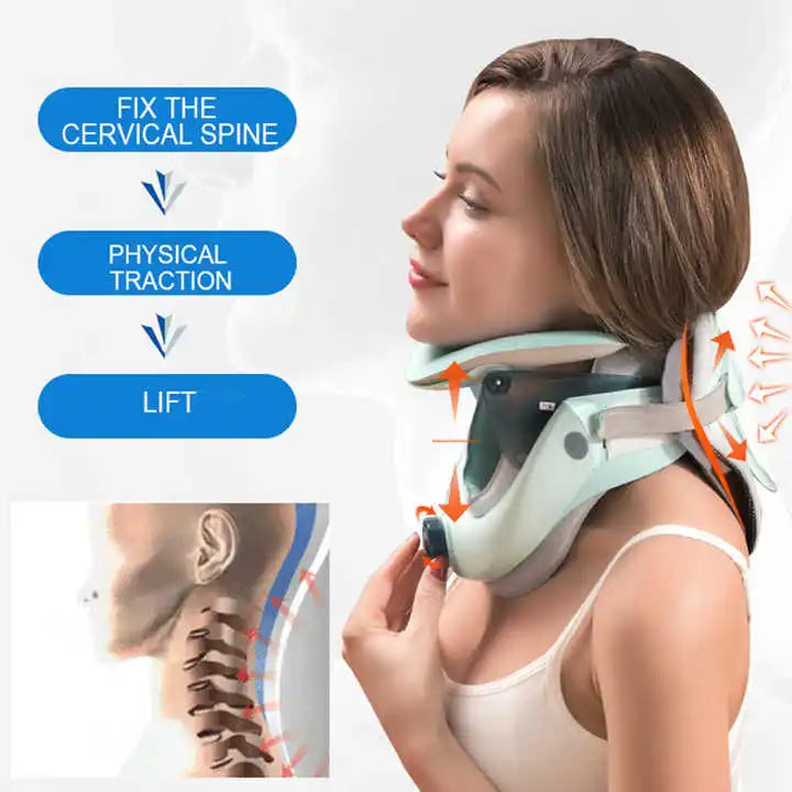 Air sac Adjustable Neck Stretcher Collar